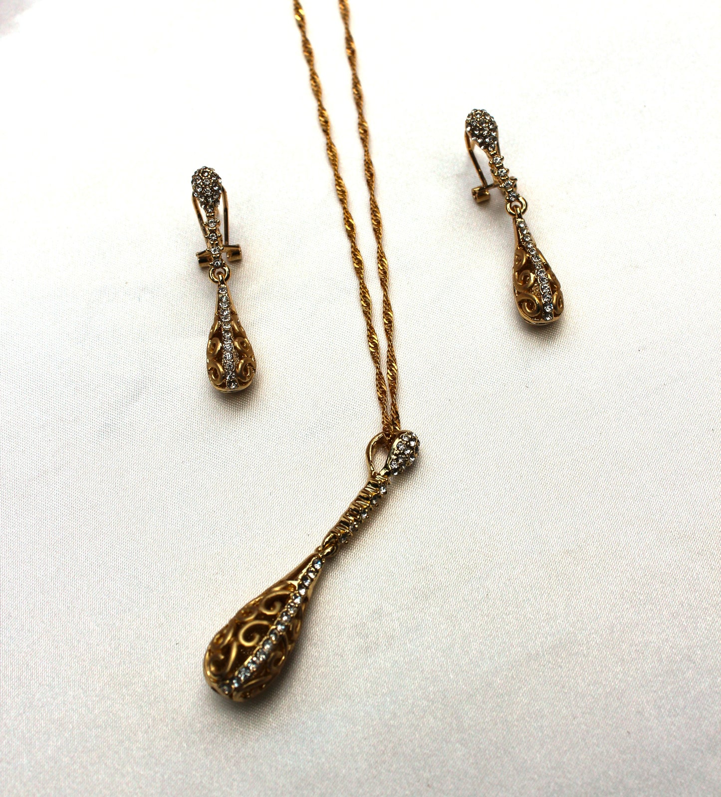 Set arete y dije colgante
