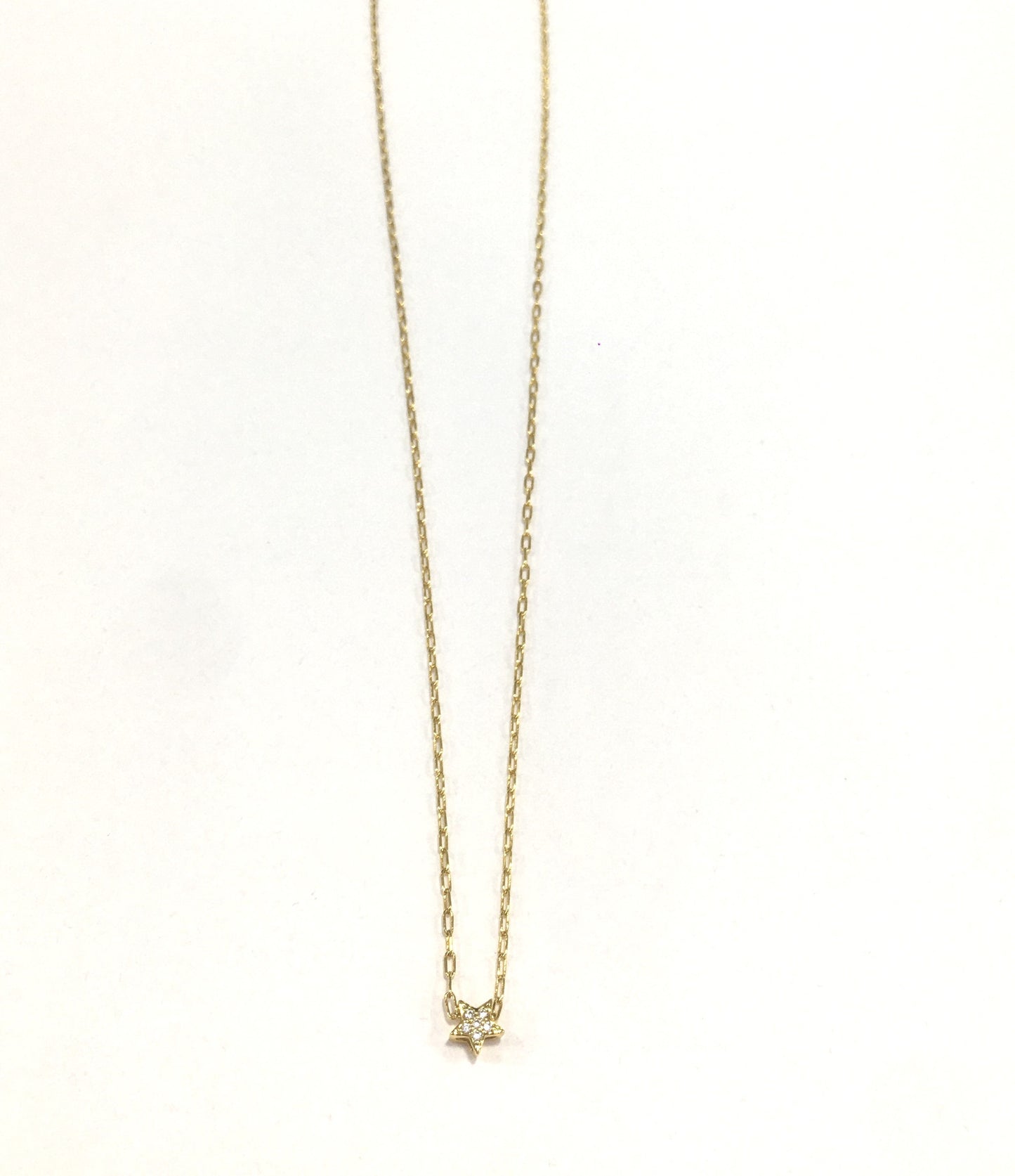 Dije estrellla con cadena
